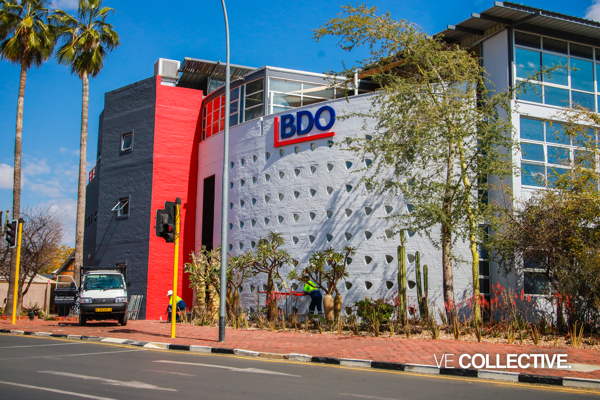 BDO Namibia – Headquarters Exterior Rebrand (Phase One) - VE Collective ...